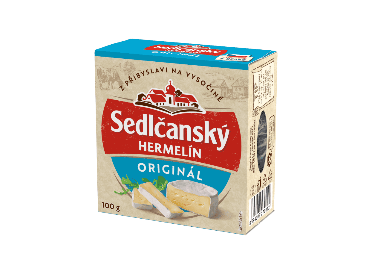 Sedlčanský Hermelín Originál 100 g.png