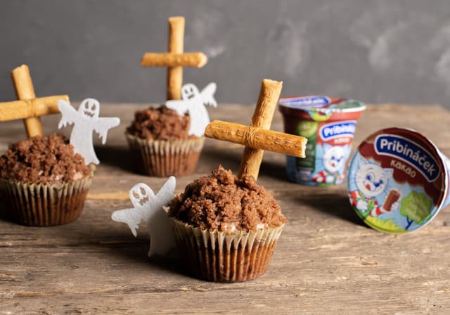 Halloweenske hrobčeky